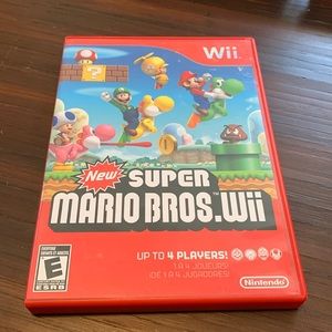 New Super Mario Brothers Wii game like new